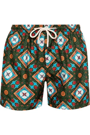 PENINSULA SWIMWEAR Short de bain Positano à imprimé graphique