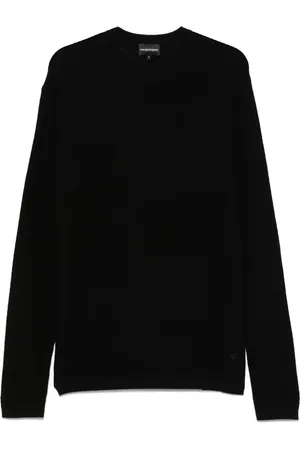 Emporio Armani Pull à design texturé