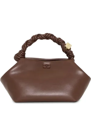 Ganni Sac à main Box en cuir