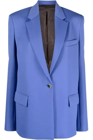 The Attico Blazer en laine à simple boutonnage