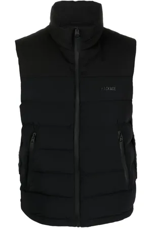 Mackage Gilet matelassé à logo imprimé