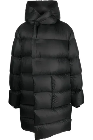 Rick Owens Doudoune oversize mi-longue à capuche