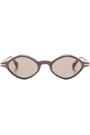 Cartier Lunettes de soleil à monture ovale