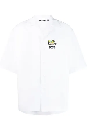 GCDS T-shirt à logo embossé