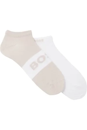 HUGO BOSS Lot de paires de chaussettes en maille à logo intarsia