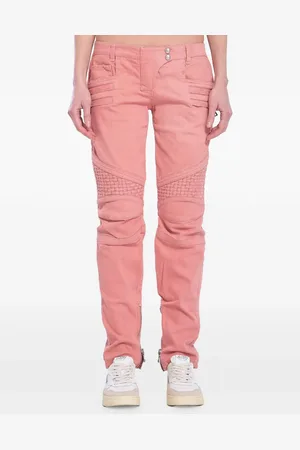 Balmain Jean droit à empiècements
