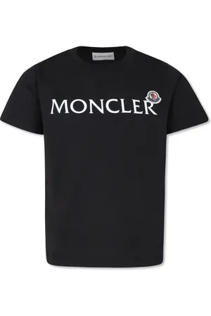 Moncler T-shirt en coton à logo imprimé