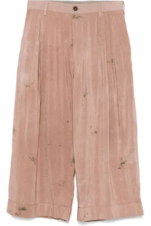 ZIGGY CHEN Pantalon à imprimé cachemire