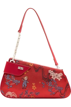 GCDS Petit sac Comma Notte en jacquard
