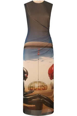GCDS Robe Creature en tulle