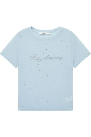 B+AB T-shirt à ornements strassés
