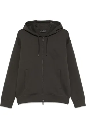 Emporio Armani Hoodie à logo embossé