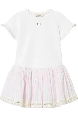 Twin-Set Robe à détail de volants