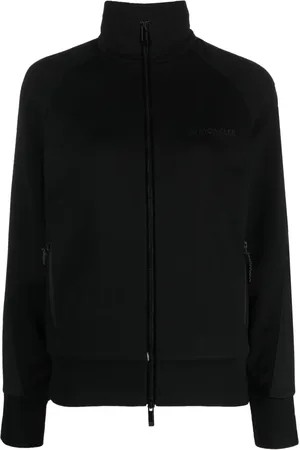 Moncler Veste bomber à logo brodé