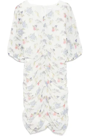 MISS GRANT Robe à fleurs imprimées