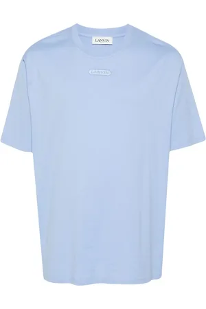 Lanvin T-shirt en coton à logo brodé