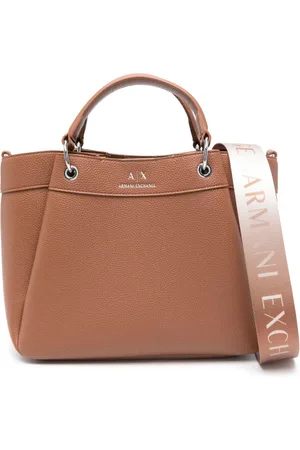 Armani Exchange Sac cabas médium à logo imprimé