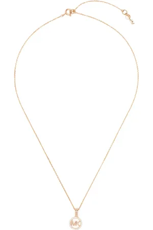 Michael Kors Collier Pavé à breloque logo