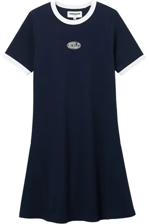 Chocoolate Robe-t-shirt à détails contrastants