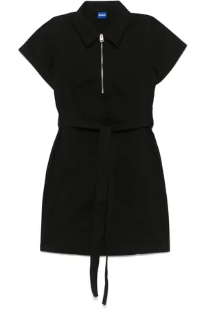 HUGO BOSS Robe courte à logo brodé