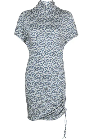 Marant Etoile Robe Lya à imprimé géométrique