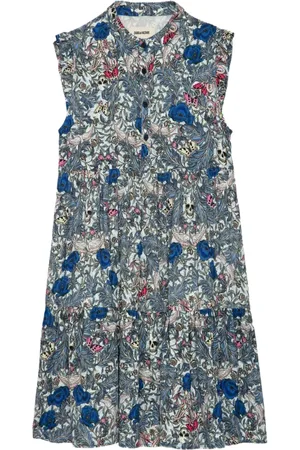 Zadig & Voltaire Robe froncée à fleurs