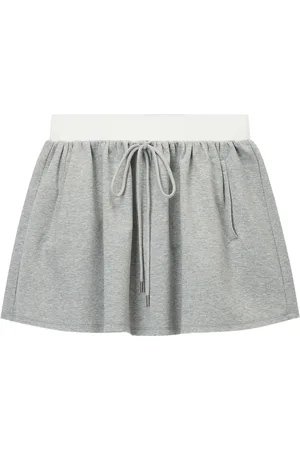 B+AB Jupe en coton mélangé