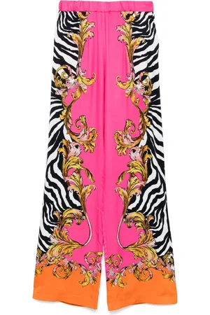VERSACE Pantalon à motif Barocco