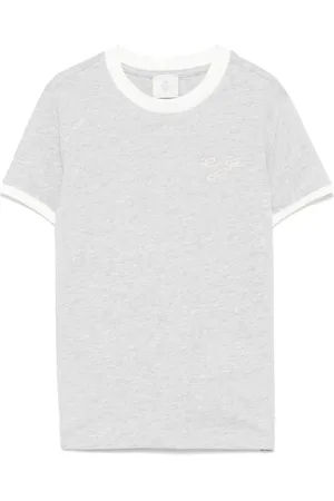 ELEVENTY T-shirt à logo brodé
