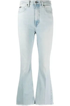 Ralph Lauren Jean crop à taille haute