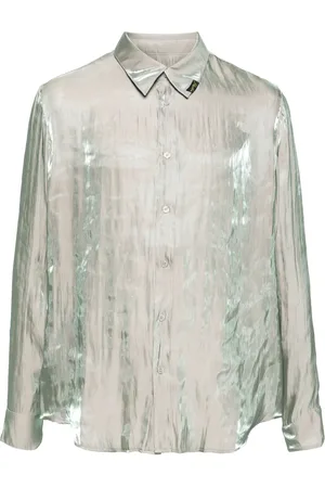 MARTINE ROSE Chemise à col pointu
