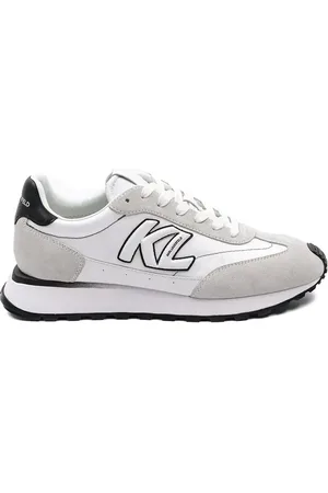 Karl Lagerfeld Baskets en cuir à logo embossé
