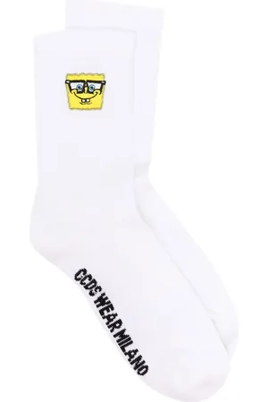 GCDS Chaussettes à broderies