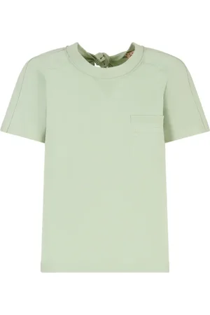 Marni T-shirt en coton à dos-nu