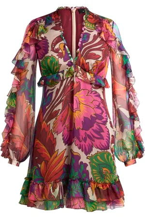 Etro Robe courte à fleurs