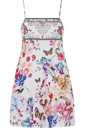 Camilla Robe courte à fleurs