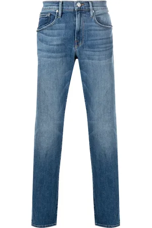 Frame Jean droit à taille mi-haute