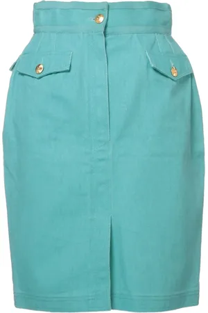 CHANEL Minijupe à taille haute