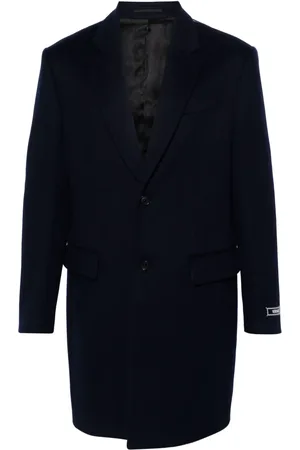 VERSACE Manteau à logo appliqué