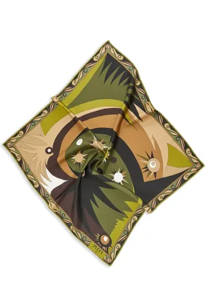 Puccini Foulard en soie à imprimé Stella