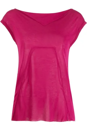 Rick Owens T-shirt semi-transparent à manches courtes