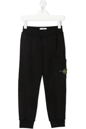 Stone Island Pantalon de jogging à patch logo