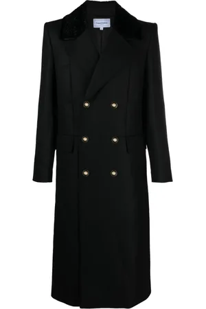 Casablanca Manteau en laine à boutonnière croisée