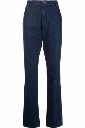 RAF SIMONS Jean droit à taille haute