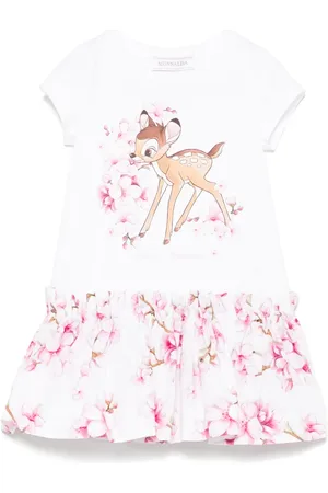 MONNALISA X Disney robe à imprimé Bambi