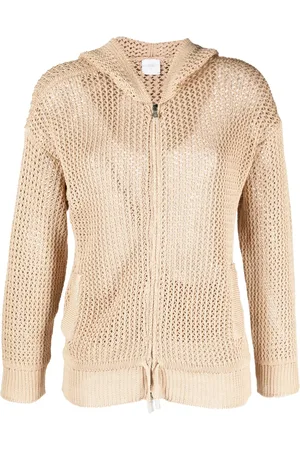 ELEVENTY Cardigan zippé à capuche