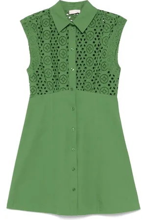 Liu Jo Robe en coton à coupe courte
