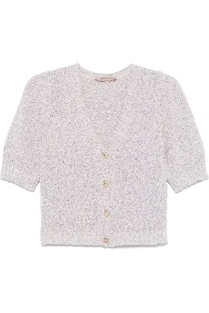 Twin-Set Cardigan en maille texturée