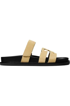 Tory Burch Claquettes Ines en daim
