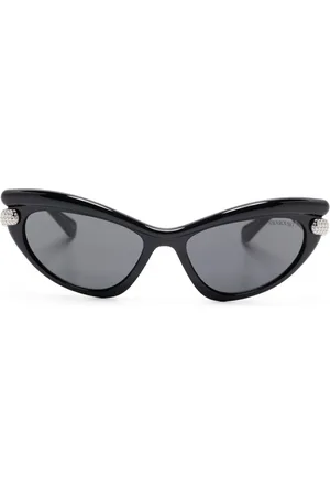 Swarovski Lunettes de soleil à monture papillon